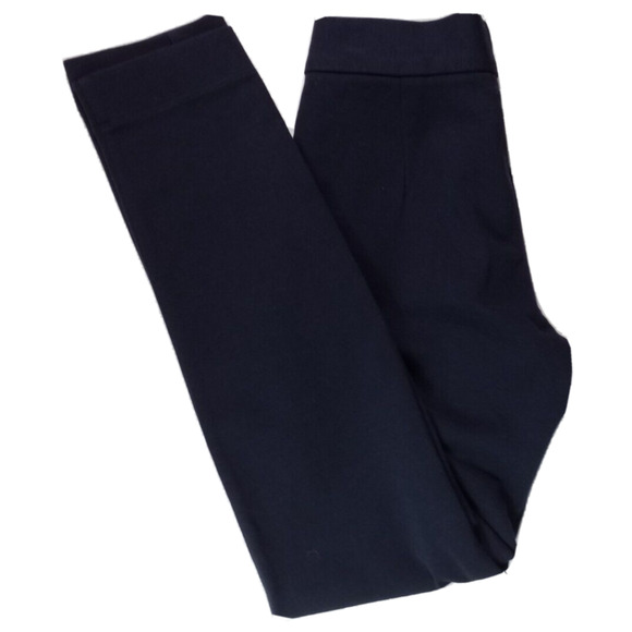 Armani Exchange Black Skinny Pants Elastic Waist Pockets Size 0 - Picture 4 of 7